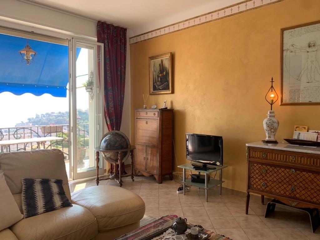 Plein Coeur De Monaco, A 300 Metres A Pied Du Port De Monaco, 4 Pieces Dans Des Escaliers Vue Mer Exceptionnelle מראה חיצוני תמונה